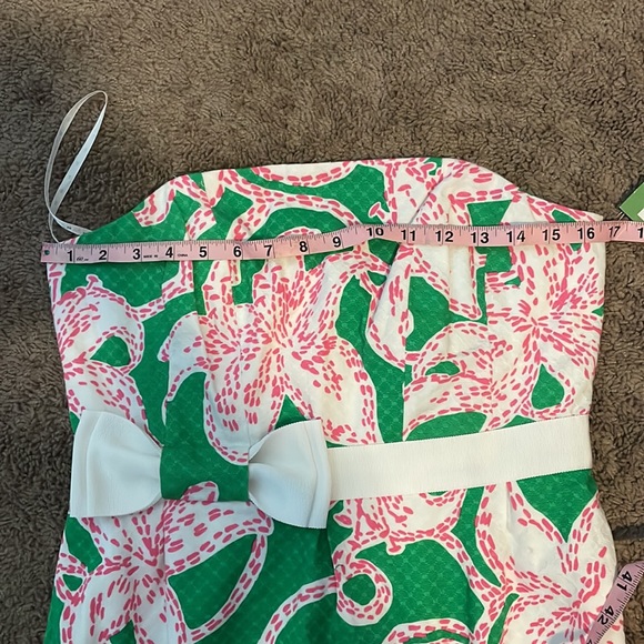 🎉SALE💓NWT Lilly Pulitzer Amberly bow dress, 8 - Picture 4 of 6